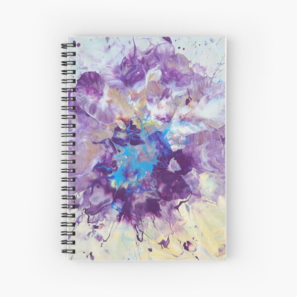 Flower Spiral Notebook