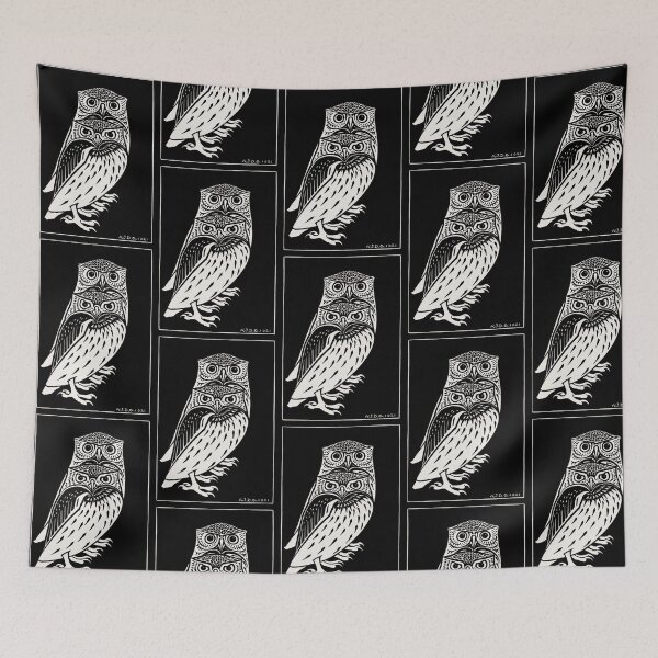 Item preview, Two owls by Julie de Graag designed and sold by Vash Chen.