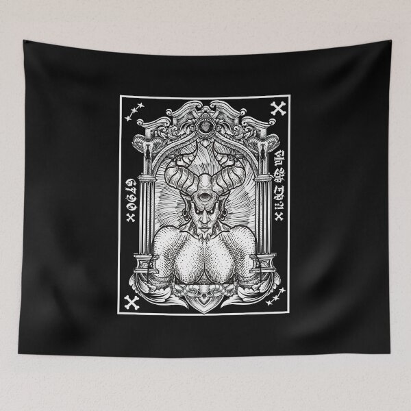 Item preview, Gothic Evil - Gothic 666 Satan Baphomet designed and sold by nueschka.
