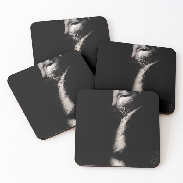 Item preview, Cat in black and white designed and sold by wolfgangrainer.