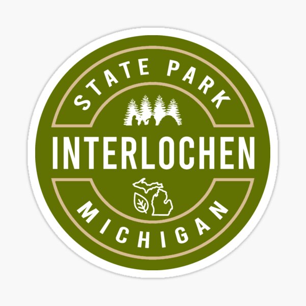 Item preview, Interlochen State Park Adventure Logo designed and sold by VanyaKar.
