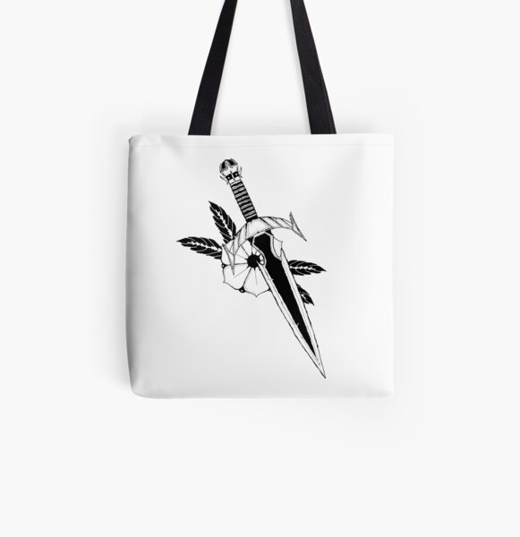 Skyrim Tattoo Tote Bags Redbubble