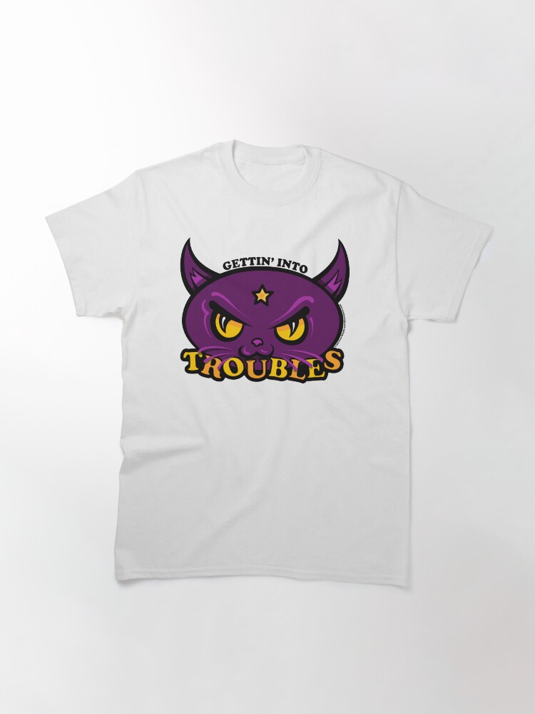 Alternate view of Star Belle - Gettin' Into TROUBLES Classic T-Shirt
