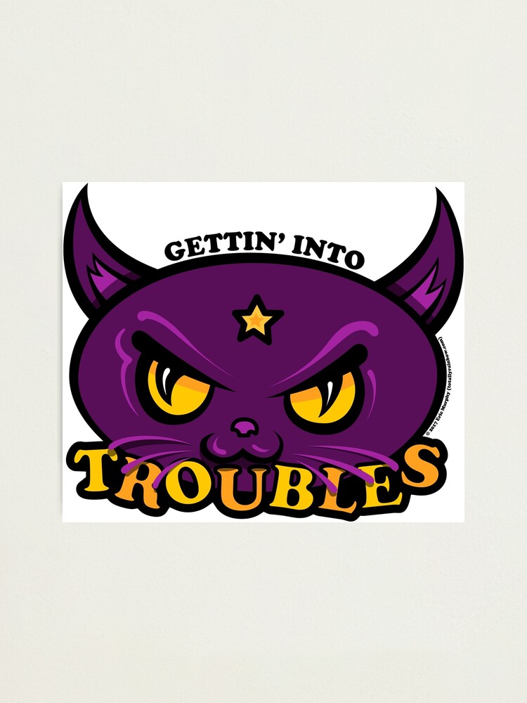 Alternate view of Star Belle - Gettin' Into TROUBLES Photographic Print