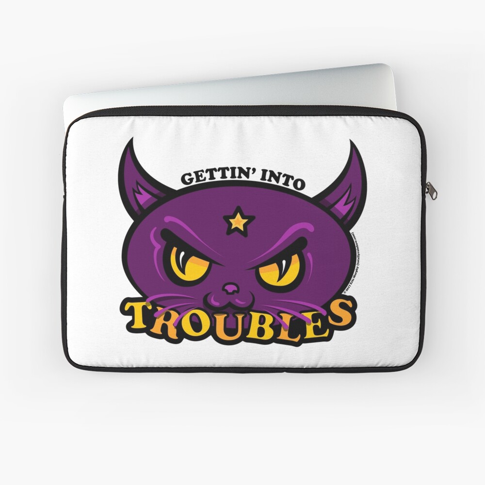 Star Belle - Gettin' Into TROUBLES Laptop Sleeve