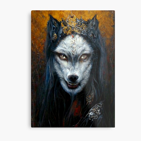 Item preview, Werewolf Portrait Digital Painting designed and sold by TMBTM.