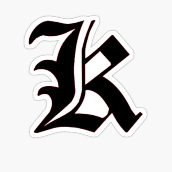 Kira "K" Sticker