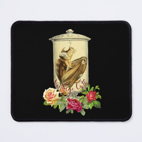 Item preview, Vintage Goth Bat in a Jar designed and sold by PrettyGrimGhoul.