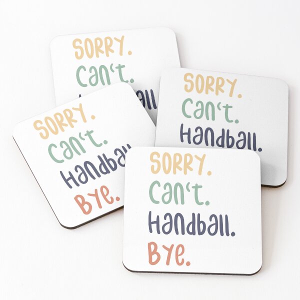 Item preview, Sorry Can't Handball Bye Funny Handball Lovers designed and sold by medbdj.