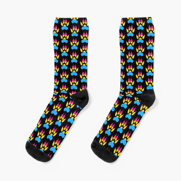 Item preview, Wolf Paw Pansexual Pride Background designed and sold by MMwolfdogden.