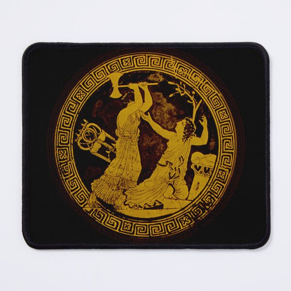 Item preview, Clytemnestra Killing Cassandra Ancient Greek Vase designed and sold by just-being-you.