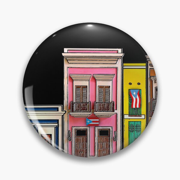 Item preview, Puerto Rico, Casitas del Viejo San Juan designed and sold by SoLunAgua ..