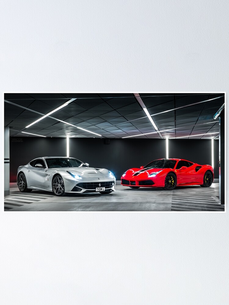 Ferrari F12 Berlinetta 488 Gtb Poster