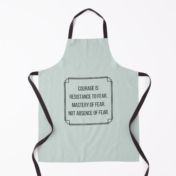 Item preview, Mark Twain Quote - Courage is resistance to fear, mastery of fear, not absence of fear. The Tragedy of Pudd’nhead Wilson designed and sold by violet-hope.