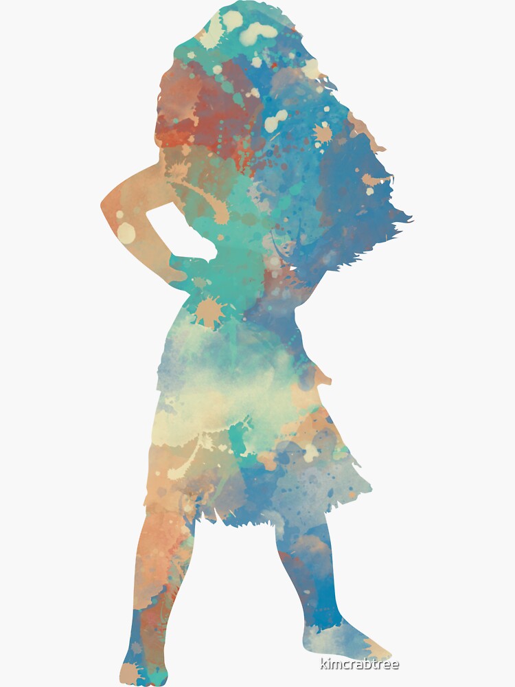 Character Inspired Silhouette Sticker For Sale By Kimhutton Redbubble 