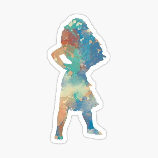 Character Inspired Silhouette Sticker For Sale By Kimhutton Redbubble 