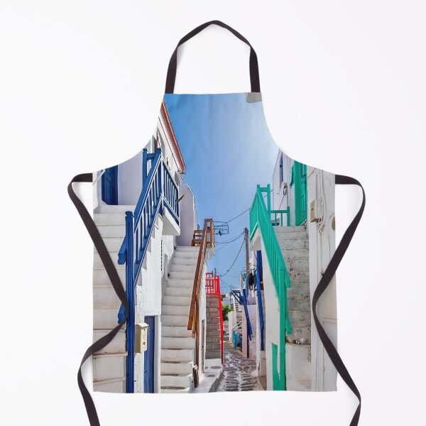 Item preview, The colorful railings of Mykonos designed and sold by Hercules Milas.