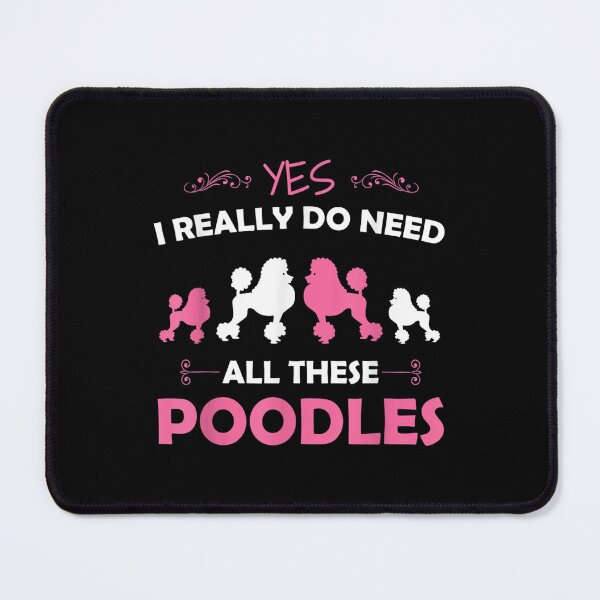 Item preview, Funny Standard Poodle Dog Lover Puppy Breed Pink designed and sold by DrewDzung.