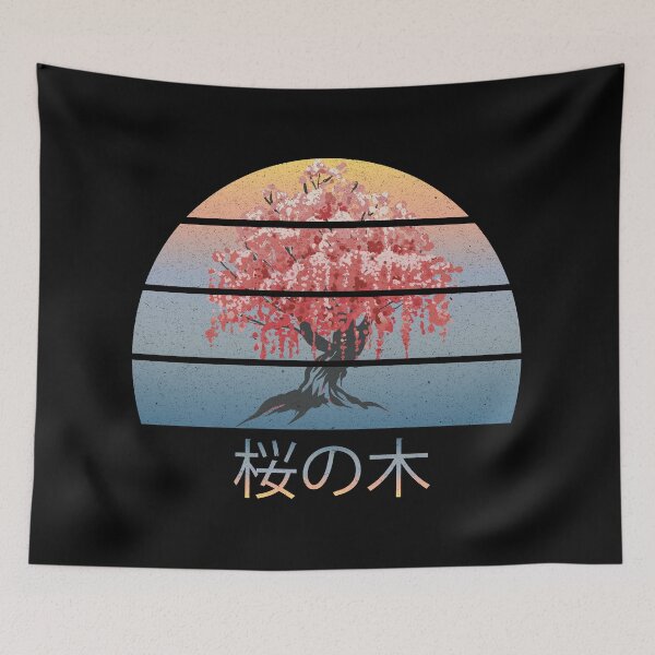 Item preview, Japanese cherry blossom tree design designed and sold by Ideallity.