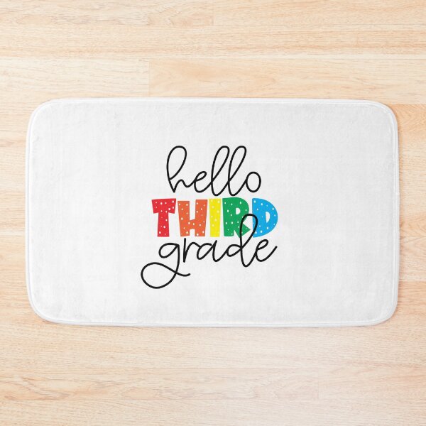 Item preview, Hello Third Grade! designed and sold by hardscuffle.