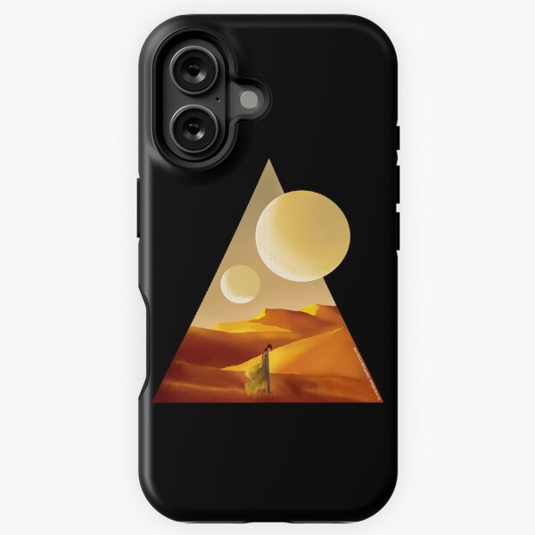 Item preview, Dune with sandy landscape and moons designed and sold by Mariia Berezhna.