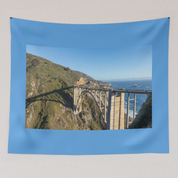 Item preview, Bixby Bridge Over Bright Blue Water, California designed and sold by SafariByMarisa.