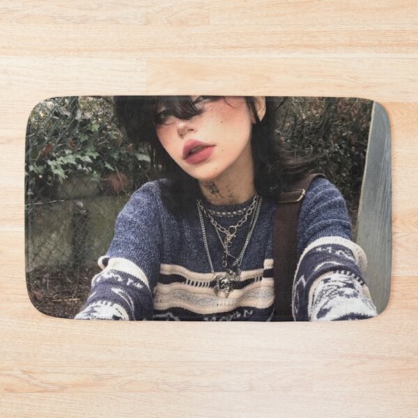 Item preview, Emo goddess sits in blue designed and sold by emoartwork.