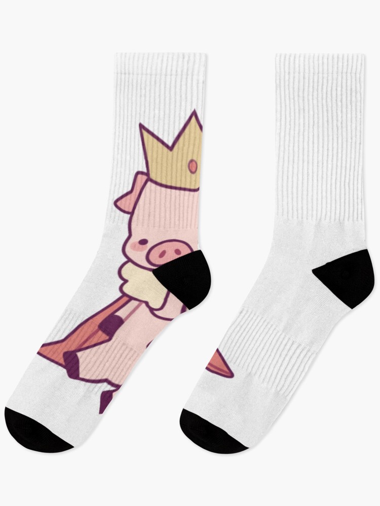 Thumbnail 1 of 5, Socks, Sad Technoblade | Sticker designed and sold by OneClothesCo.