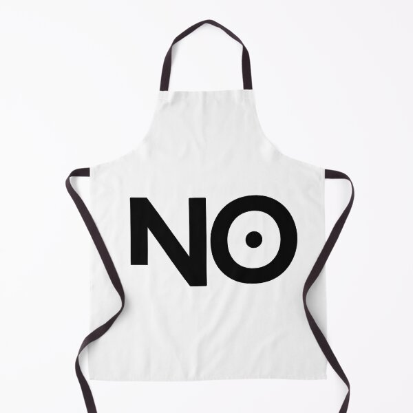 Item preview, No (black text) designed and sold by pinkypingu.