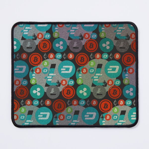 Item preview, Сryptocurrencies funny pattern designed and sold by ivanoel.