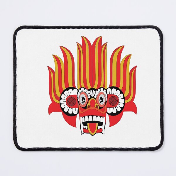 Aperçu de l'œuvre Diable T-shirt classique créée et vendue par CeylonBatik.