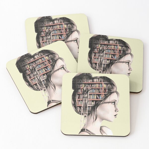 Item preview, Inside of the mind of a book lover  designed and sold by Arteartz.