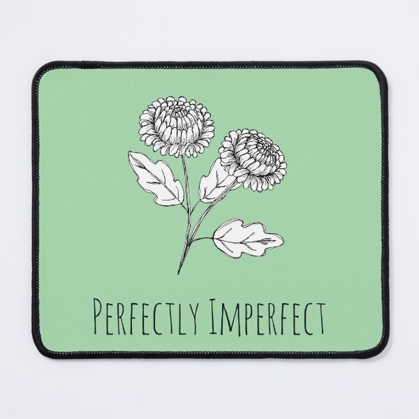 Item preview, Perfectly Imperfect Dahlia Sketch Green designed and sold by PeachBabeSuds.
