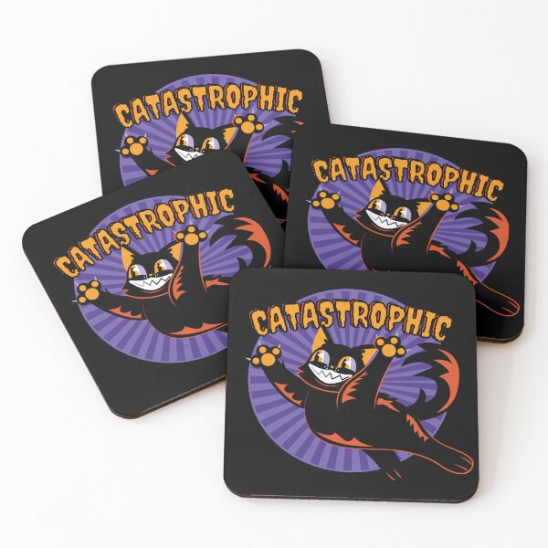 Item preview, Catastrophic Comic Cat- Funny pun designed and sold by Anxatzi.