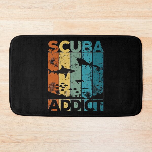 Item preview, Scuba Addict (Underwater Retro Design For Divers) designed and sold by StudioAquaLumos.