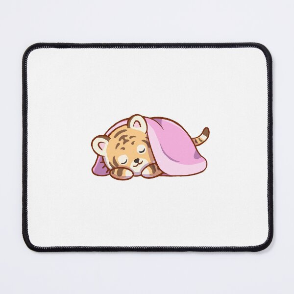Item preview, Cute Sleeping Tiger Sticker designed and sold by 10six.