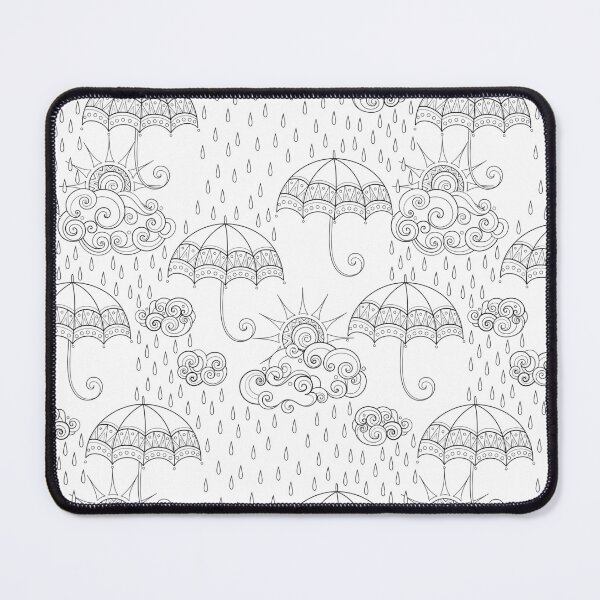 Item preview, Noncolored Fairytale Weather Forecast Print designed and sold by lissantee.