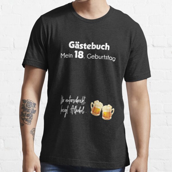 Endlich 18 18.Geburtstag Geschenk Junge Mädchen Teenager T-Shirt