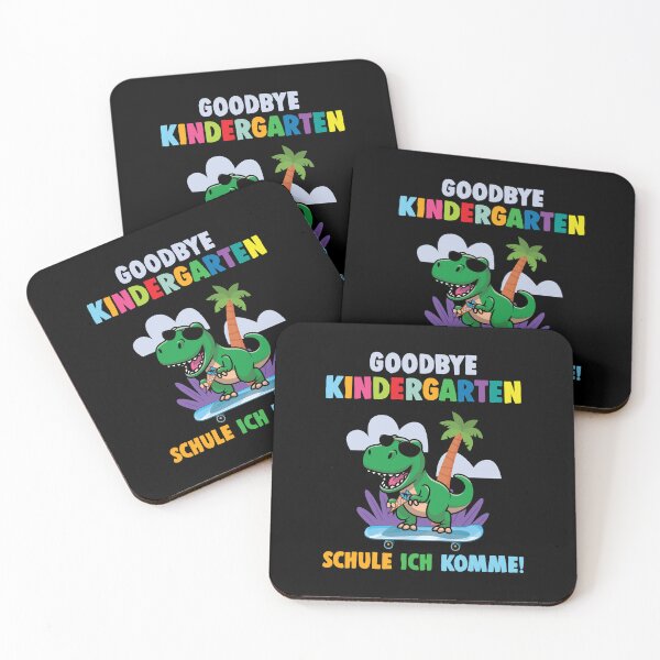 Item preview, Einschulung Dino Goodbye Kindergarten Schule Ich komme designed and sold by Lenny Stahl.