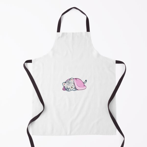 Item preview, Cute Sleeping White Tiger Sticker designed and sold by 10six.