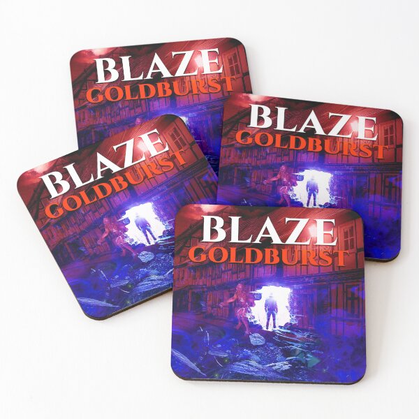 Item preview, Blaze Goldburst Fantasy Book Monster Haunted House designed and sold by Astral Karma.