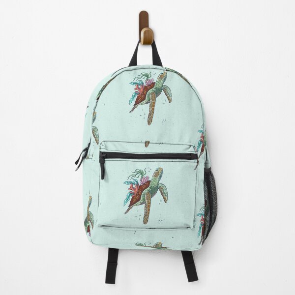 Item preview, Sea turtle underwater with seaweed and coral designed and sold by Shirtey.