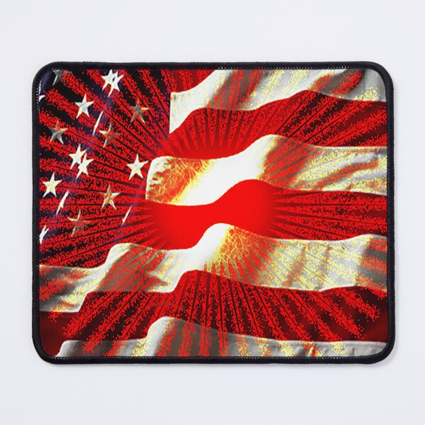 Item preview, American flag and fireworks designed and sold by Visual-Minds.