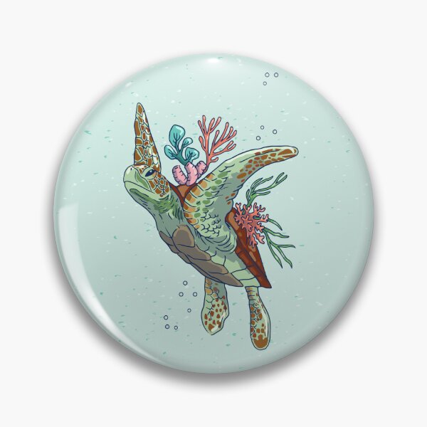 Item preview, Copy of sea turtle underwater with seaweed and coral designed and sold by Shirtey.
