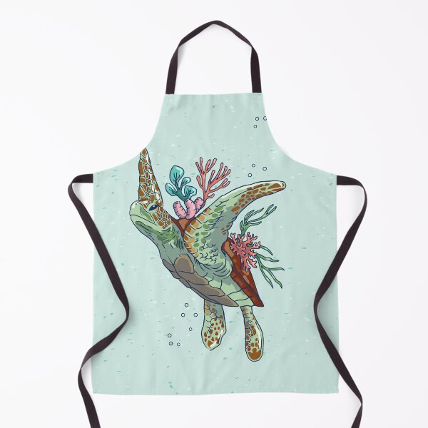 Item preview, Copy of sea turtle underwater with seaweed and coral designed and sold by Shirtey.