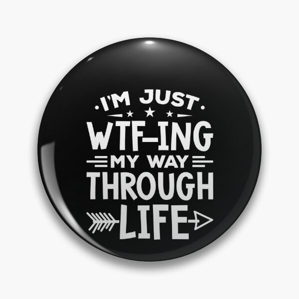Item preview, I'm Just WTF-ing My Way Through Life Shirt, Sarcastic Shirt, Sarcasm Shirt, Snarky Humor Shirt, Adult Life Humor Shirt, Funny Sassy Shirt designed and sold by aymob.
