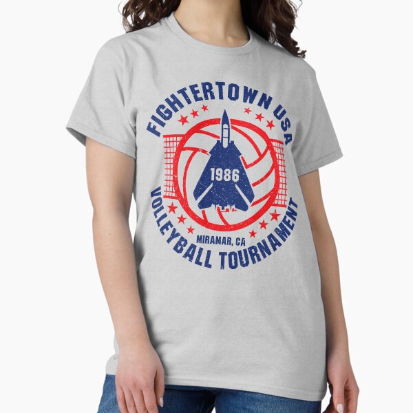 Vista previa del artículo con la obra «Torneo de voleibol de Fightertown EE. UU.», diseñado y vendido por Alema Art.