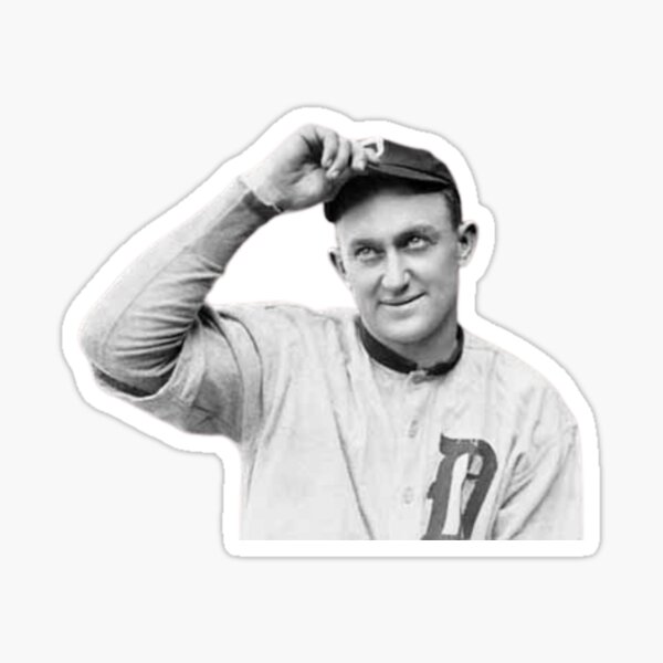 Ty Cobb Rounding Third - Ty Cobb - Sticker