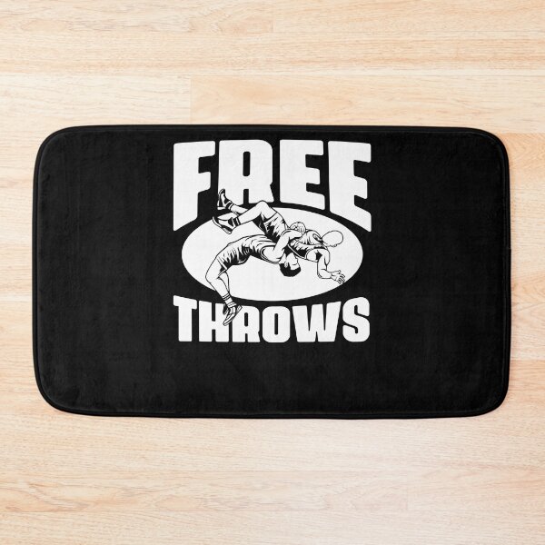 Item preview, Free Throws Funny Wrestling Sport For A Freestyle Wrestler designed and sold by Nessshirts.