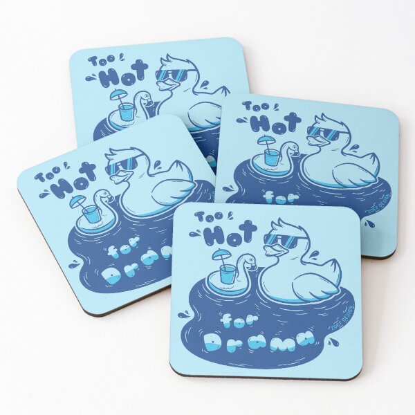 Item preview, Too hot for drama - Duck designed and sold by zoefdesign.